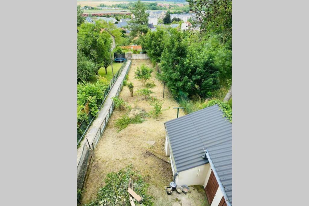 Ferienwohnung Le Belle Vue St Marcel Laon Exterior foto